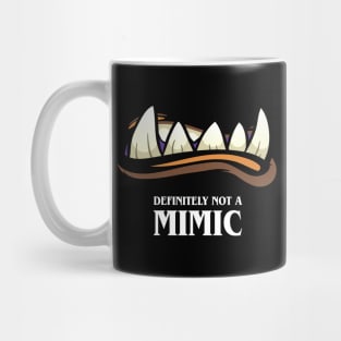 Funny Definitely Not A Mimic Tabletop RPG Meme Mug